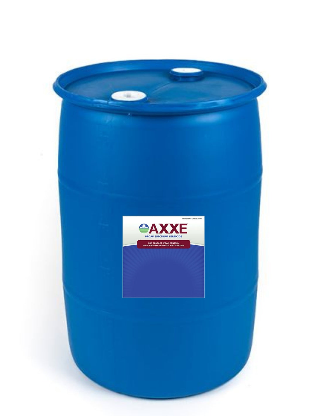 30 Gallon Drum of AXXE Non-Selective Herbicide Organic Weed Killer Roundup Alternative