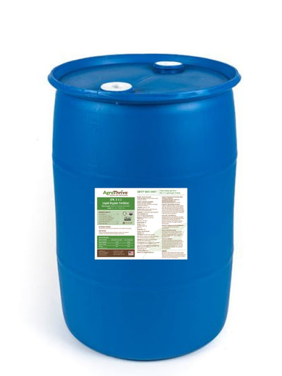 AgroThrive LFN 3-3-2 30 Gallon Drum