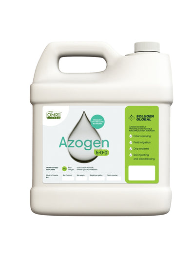 Azogen 5-0-0 2.5 Gallon Container organic nitrogen supplement