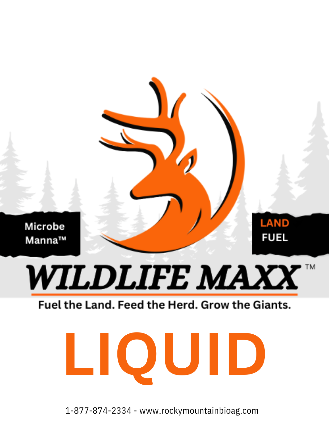 Microbe Manna™ Wildlife Maxx™ Liquid soil growing aid